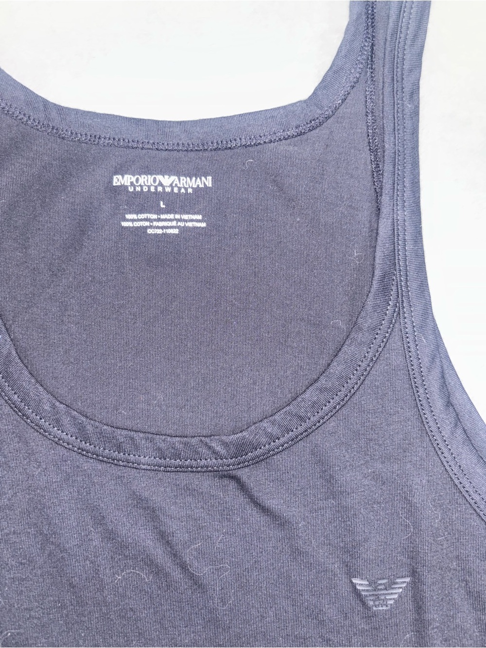 Emporio Armani tank size large 100% cotton - Picture 2 of 6